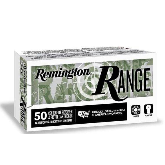 Remington Range Handgun Ammunition .45 Auto 230gr FMJ 830 fps 50/ct