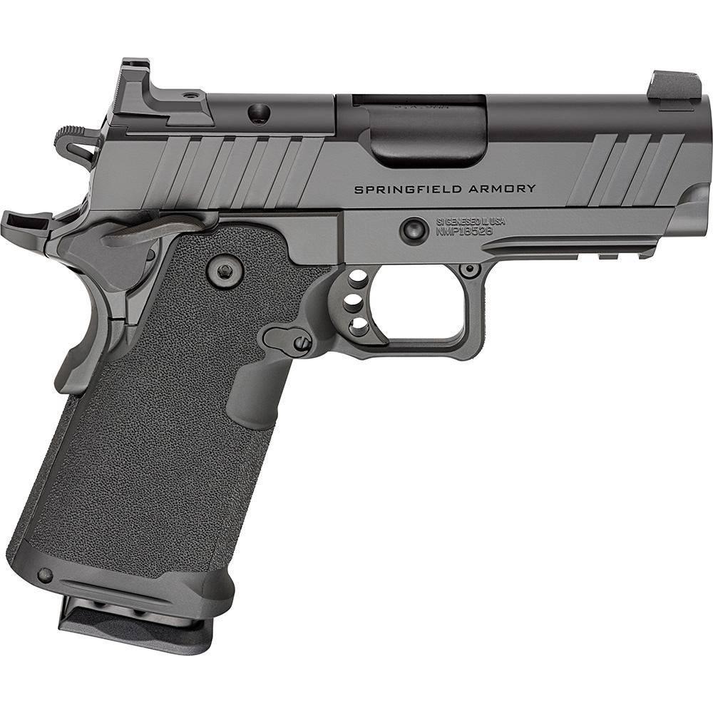 Springfield 1911 DS Prodigy AOS Handgun 9mm Luger 18rd Magazines(2) 3.5" Barrel U-Notch w/Night Sight Optic Ready