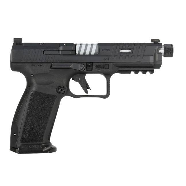 Canik METE SFT PRO Handgun 9mm Luger 18(1) & 20(1) Magazines 5" Threaded Barrel Optic Ready
