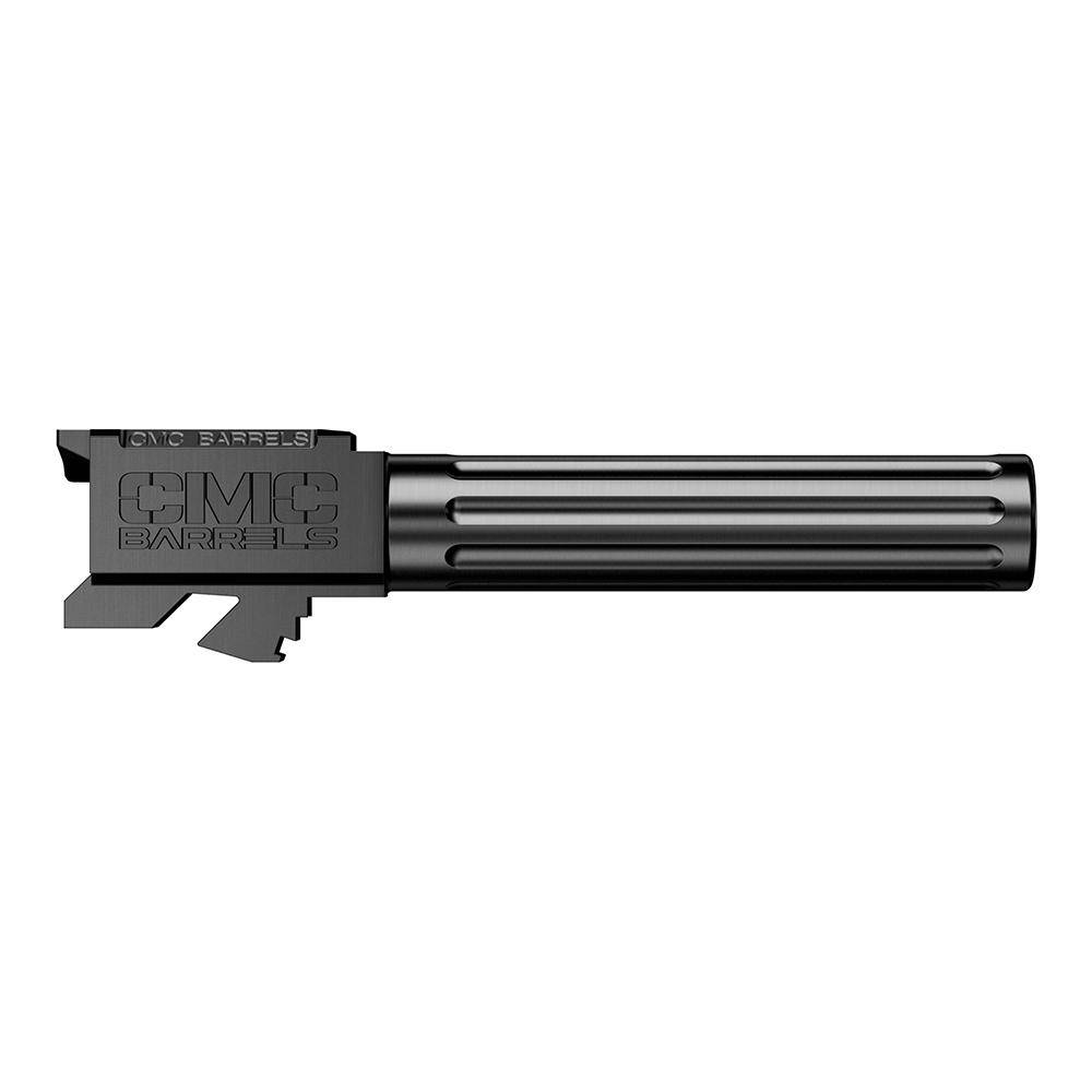 CMC Triggers Match Precision Handgun Barrel for Glock 19 Non Threaded Black - Image 2