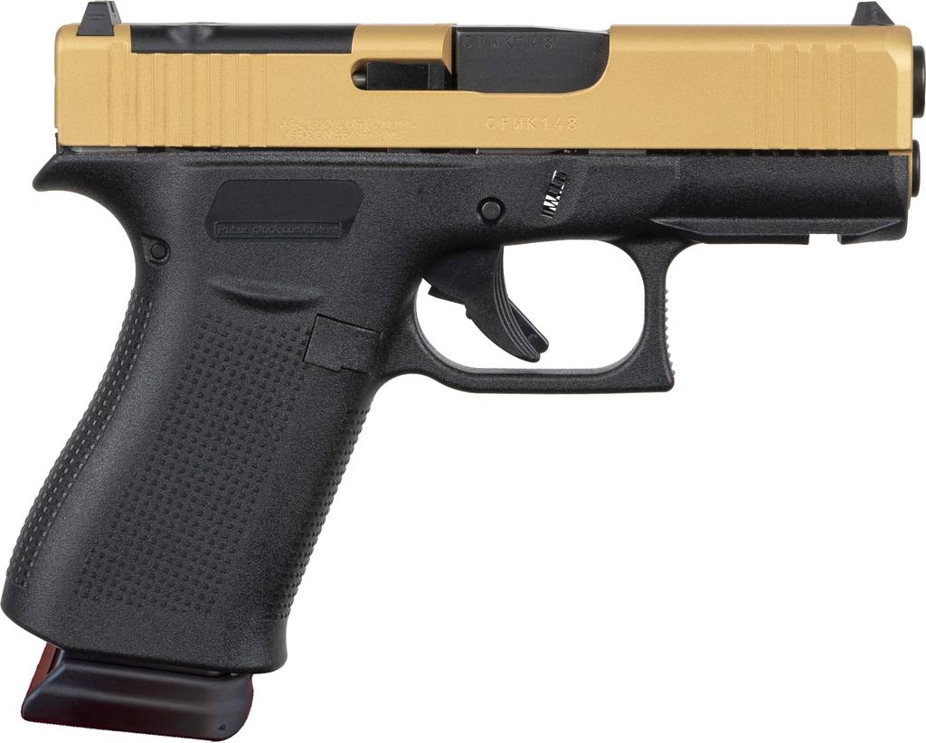 GLK 43XMOS 9MM 15R GOLD SLDE