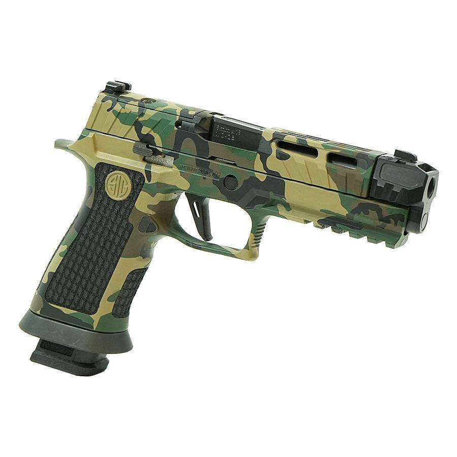 Sig Sauer P320 Spectre Comp Handgun 9mm Luger 21rd Magazines (2) 4.6" Barrel Woodland Camo SC81 - Image 3