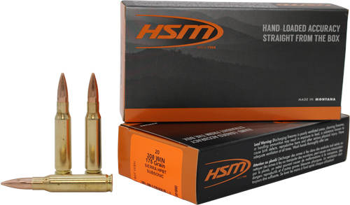 HSM SUBSONIC 308 WIN 175GR
