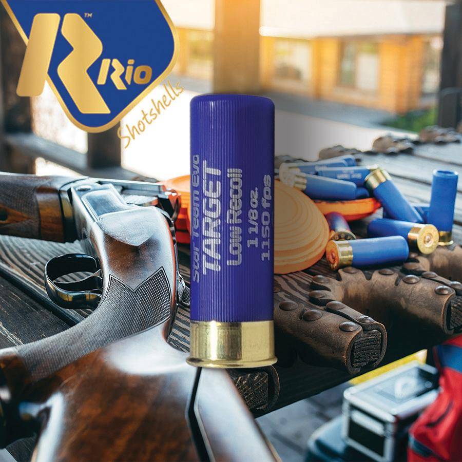 Rio Star Team EVO Shotgun Ammo 32 Low Recoil 12ga 2-3/4" 1150fps 1-1/8oz 8 Shot 25/ct - Image 6
