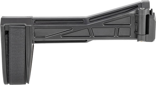 SB Tactical EVO2 Pistol Side Folding Brace Black SB LOGO - Image 3