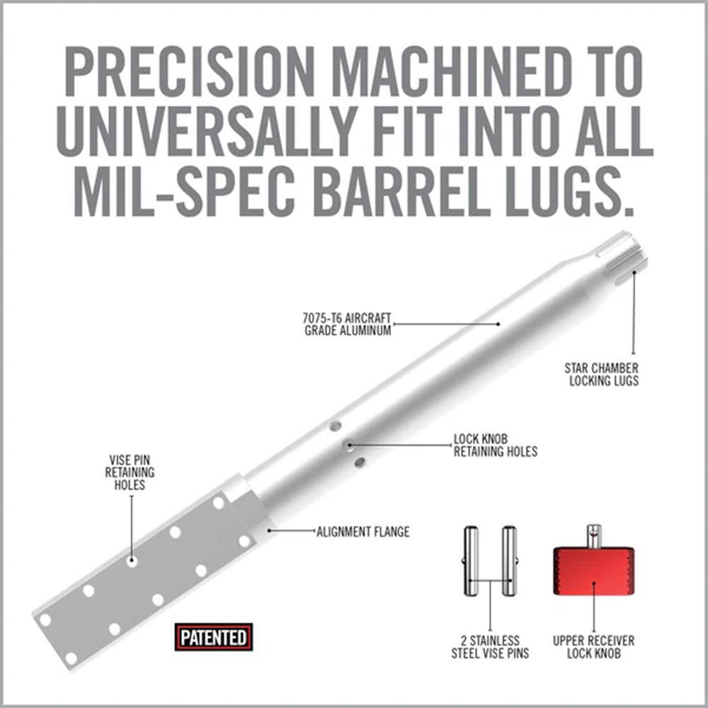 Real Avid Lug-Lok Upper Vise Block - AR-15 - Image 2