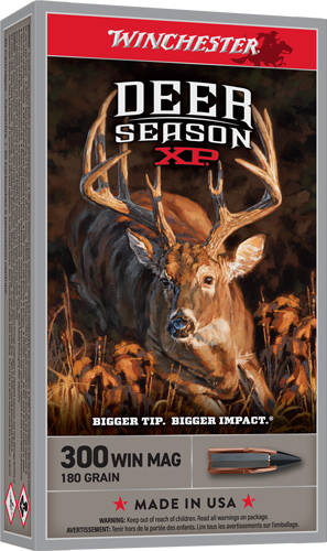 Winchester Deer Season XP Rifle Ammunition .300 Win Mag 180gr PT 2950 fps 20/ct - Image 4