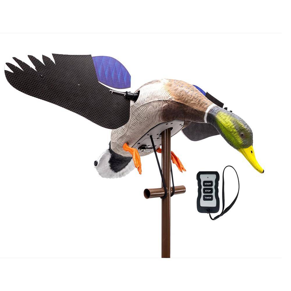 Higdon Flasher Pro Motion Duck Decoy with Remote - Mallard Drake