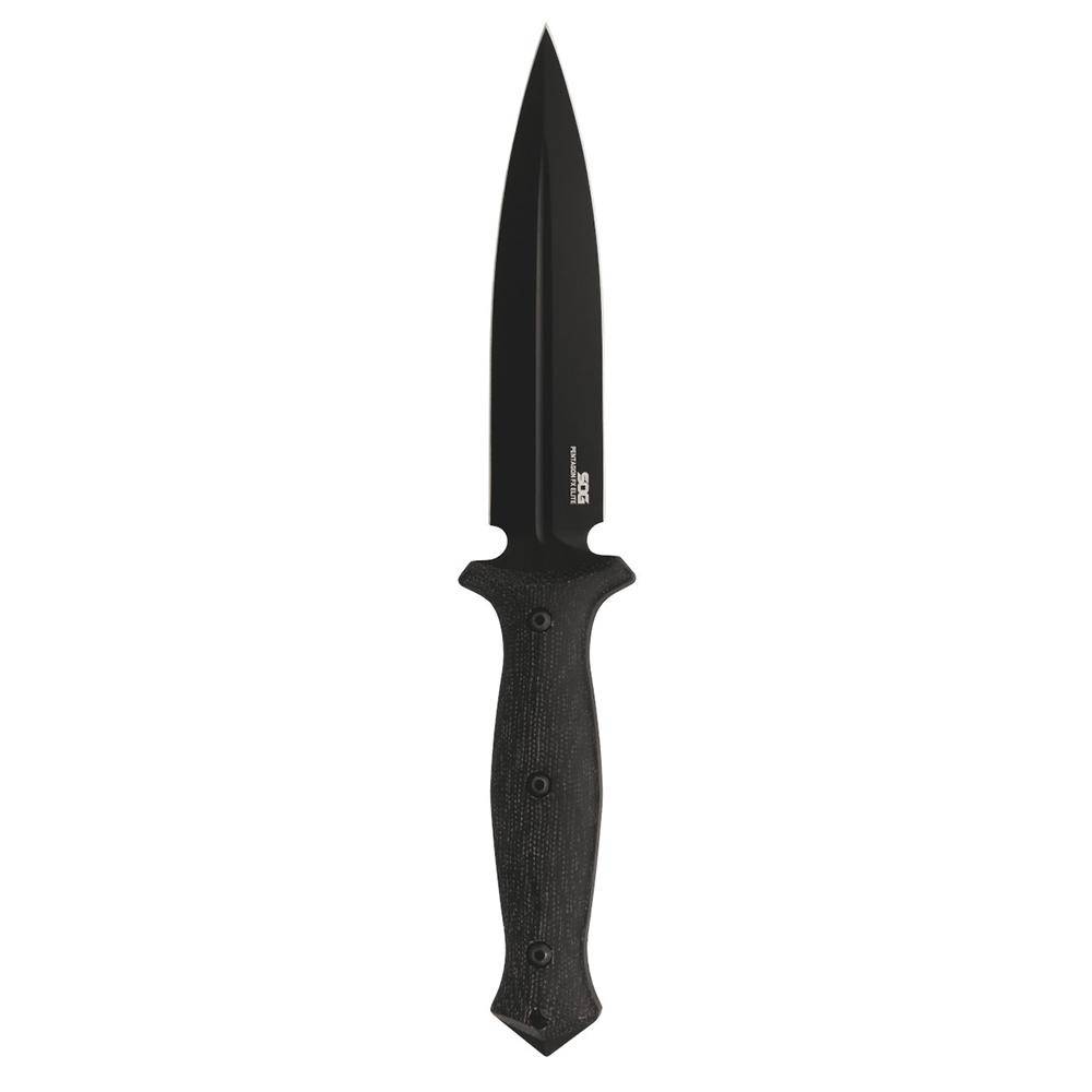 SOG Knives Pentagon Elite Fixed Knife 6" Dagger Blade