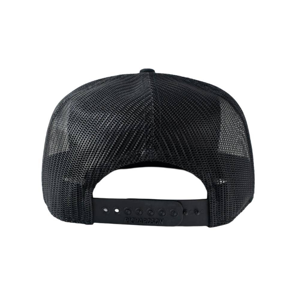 Nine Line Killdozer 7-Panel Richardson Trucker Hat Black - Image 4