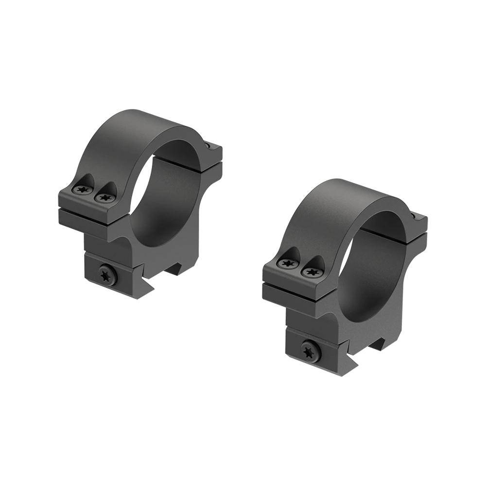 Leupold Open Range Rimfire Cross-Slot Rings 30mm High Black - Image 2