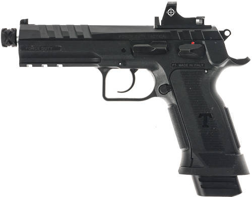 IFG Tanfoglio Force Duty Tactical Handgun 9mm Luger 20rd Magazine(1) 4.9" Threaded Barrel Rapid Sight System - Image 4