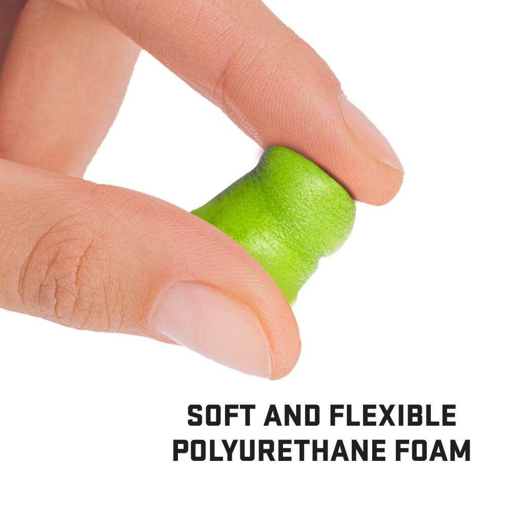 Allen ULTRX Tapered Foam Ear Plugs 32dB Lime 6 Pairs - Image 6