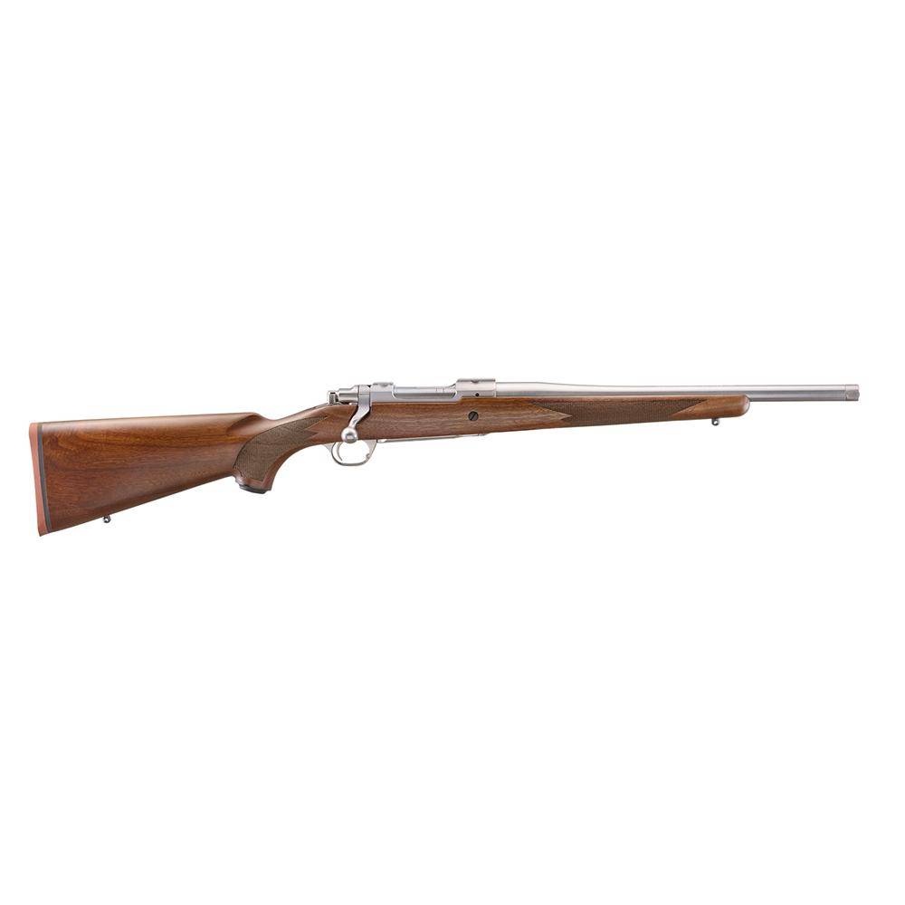 Ruger Hawkeye Hunter Rifle 6.5 Creedmoor 4rd Magazine 16.6" 5/8x24 Threaded Barrel Walnut Stainless Steel