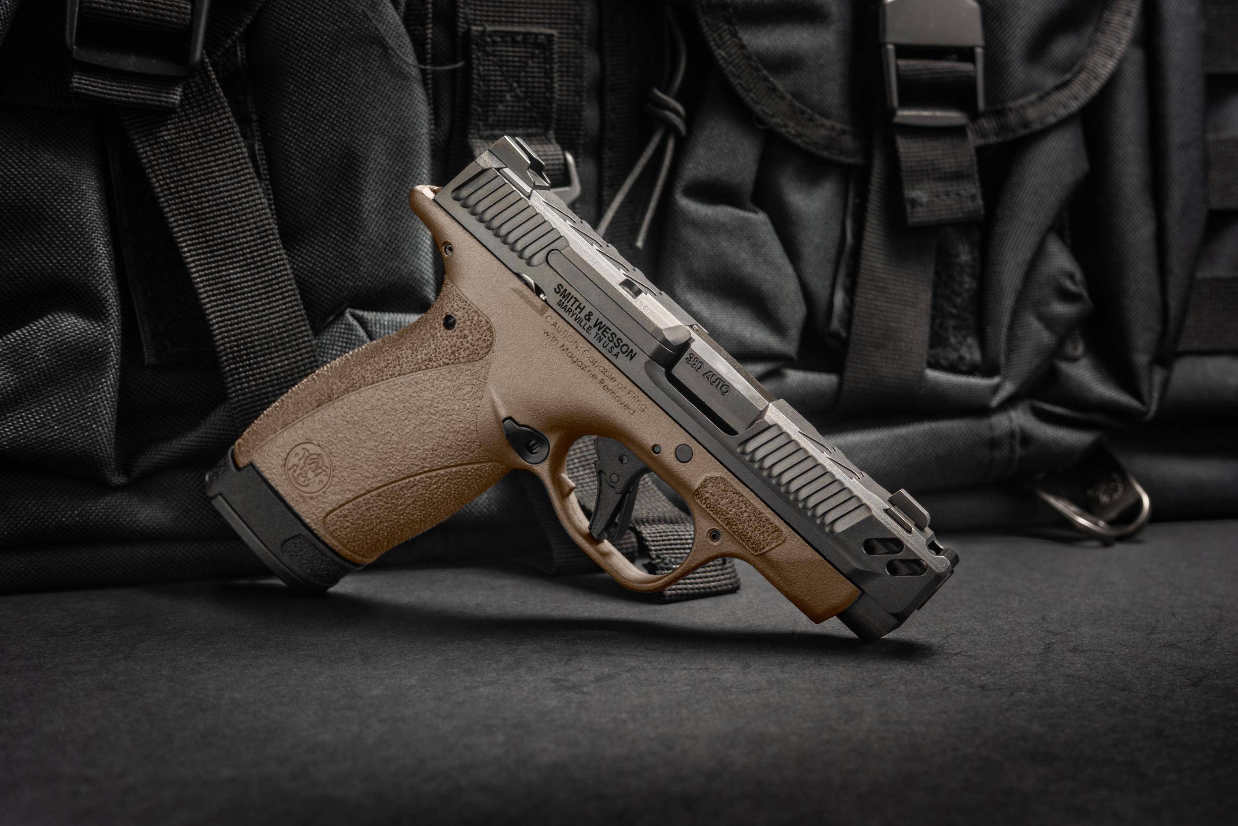 S&W PC Bodyguard 2.0 Midnight Bronze Carry Comp Handgun .380 Auto 10(1)&12(1)rd Magazines 3.1" Comp Barrel Thumb Safety - Image 7