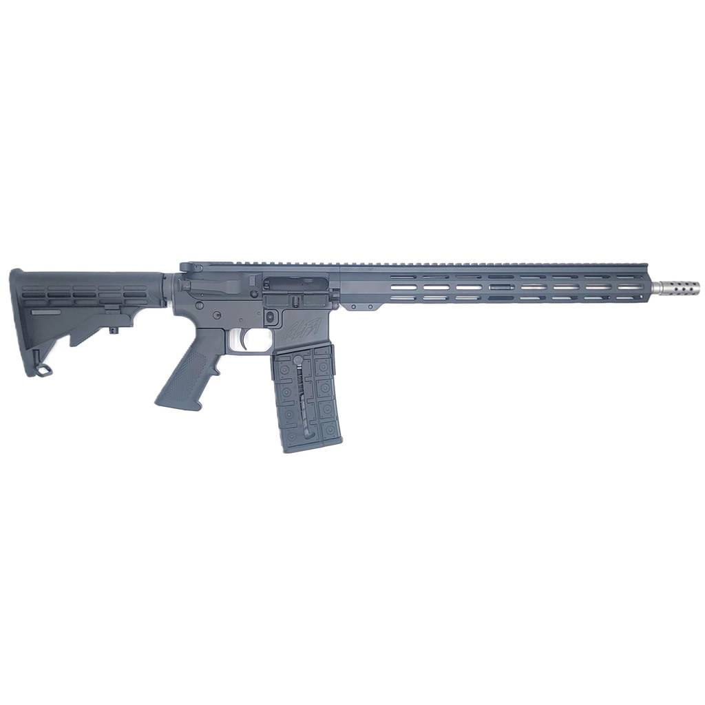 GLFA CA Compliant Rifle .223 Wylde 10rd Mag(1) 16'' Stainless Threaded Barrel Black Cerakote