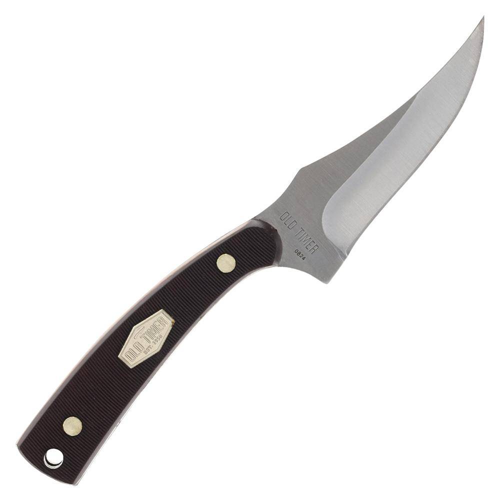 Old Timer Sharpfinger Knife Combo 3-1/4" Clip Point Blade 1-3/5" Drop Point Blade - Image 5
