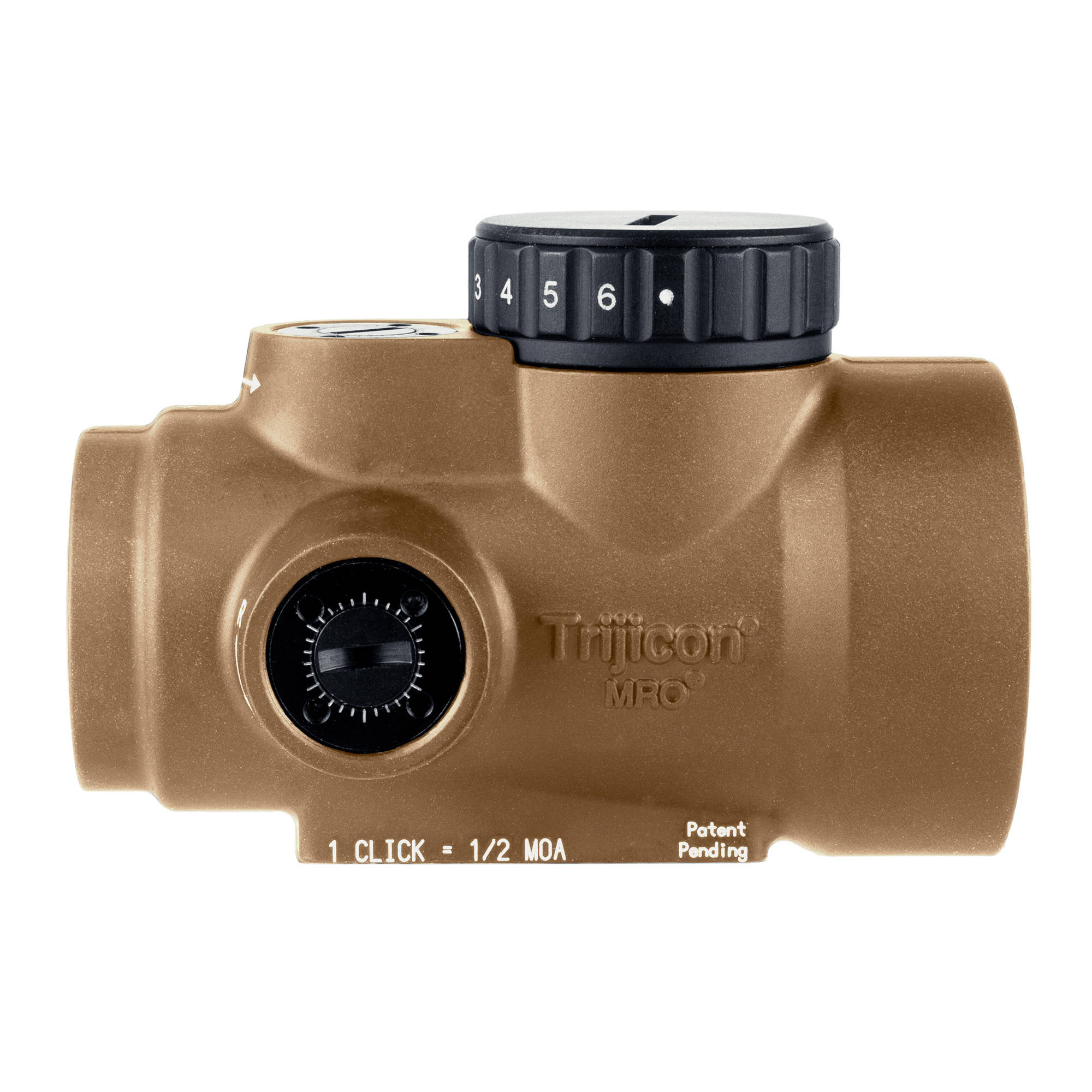 Trijicon MRO SD 1x25 Red Dot Sight w/ Adjustable LED 2.0 MOA Red Dot Coyote - Image 7