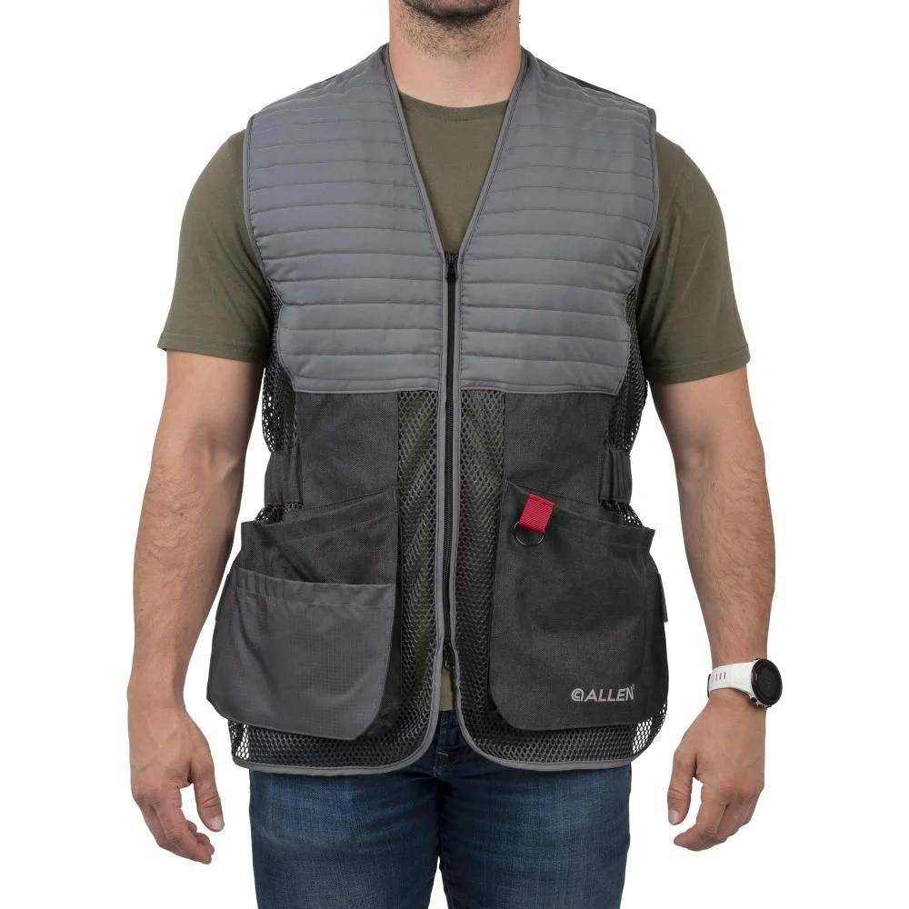 Allen Competitor Shooting Vest M/L Grey - Image 2