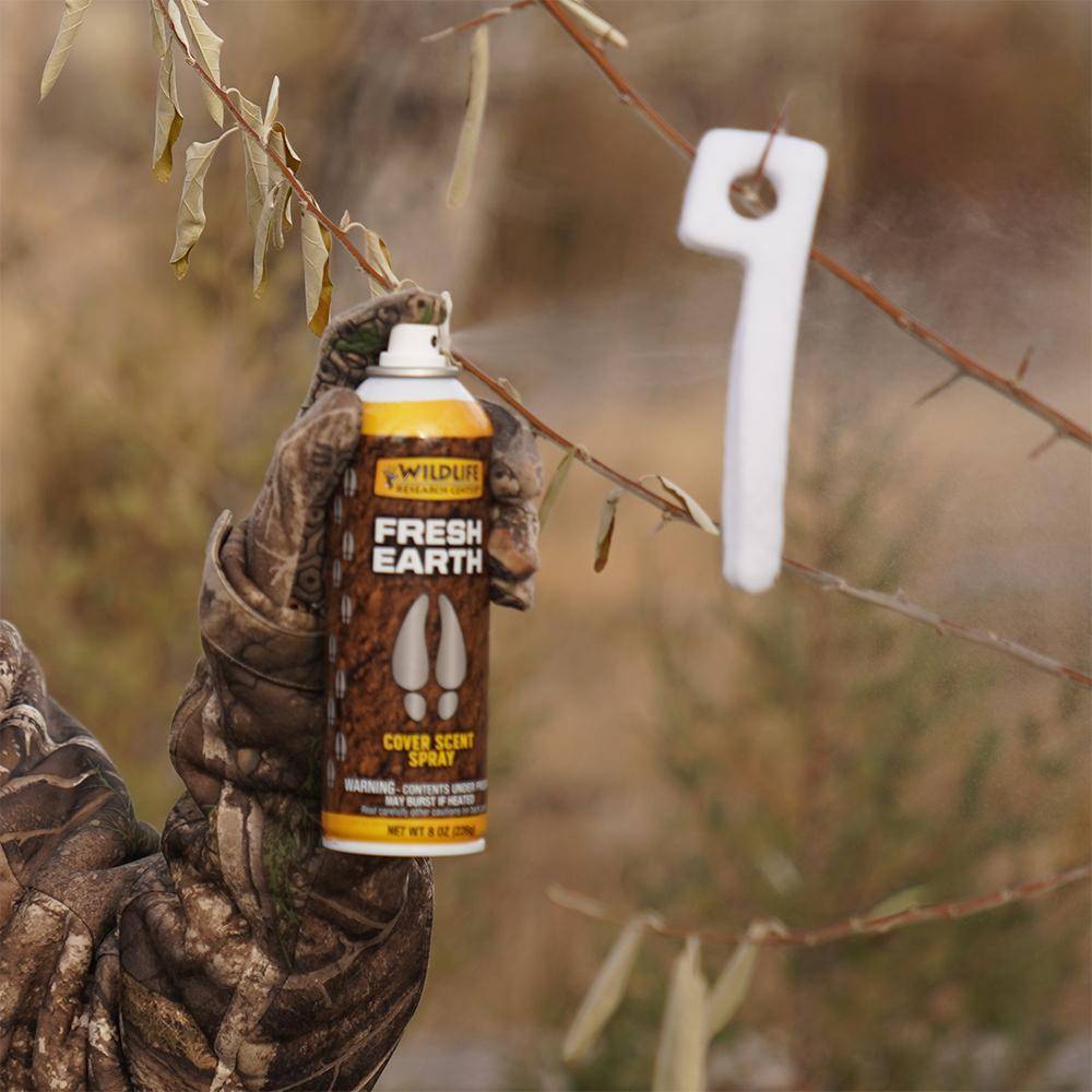 Wildlife Research Fresh Earth Cover Scent Spray Can 8oz - Image 2