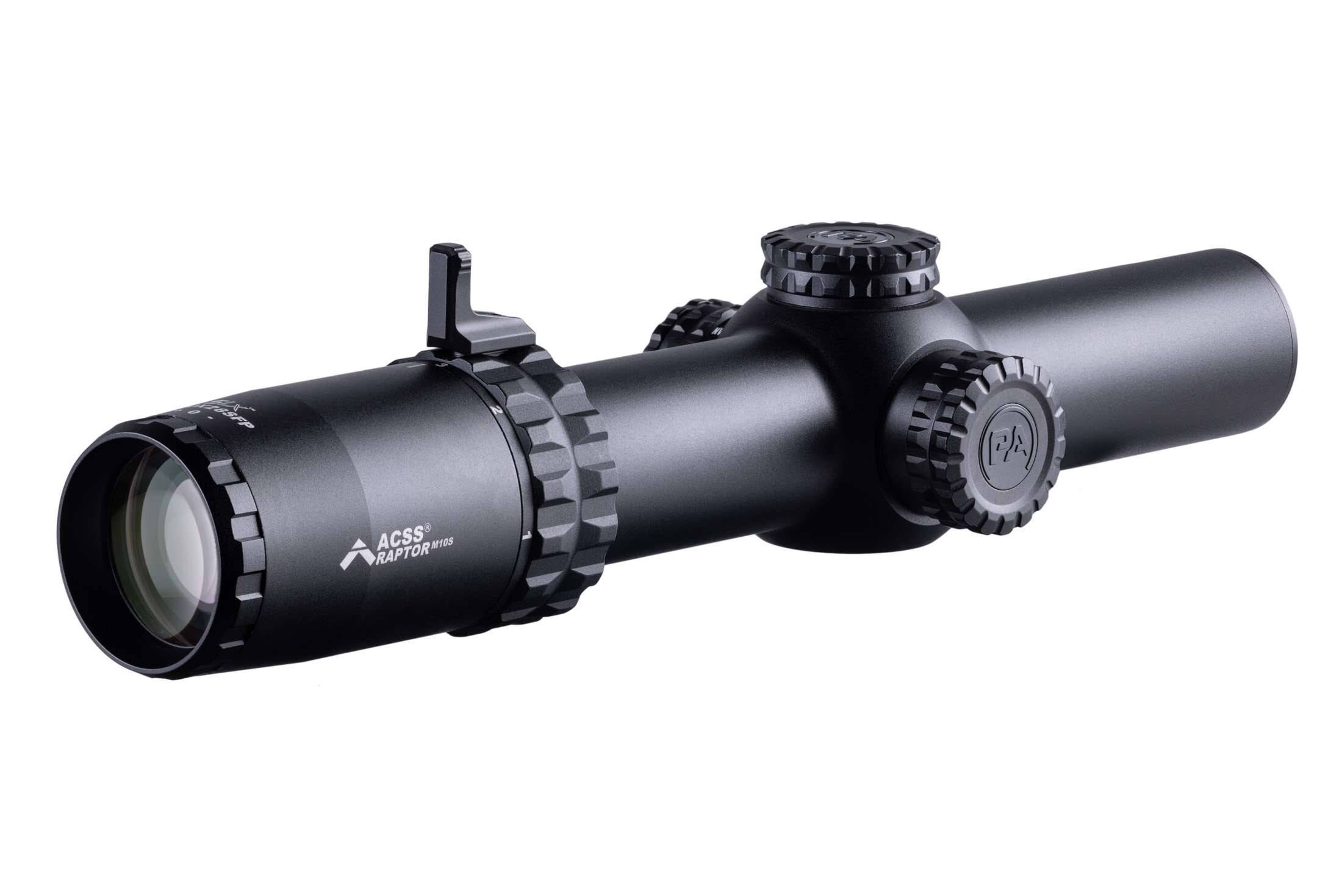 Primary Arms SLx 1-10x28 SFP Rifle Scope - Illuminated ACSS Raptor M10S Reticle - 5.56 / .308 - Image 5