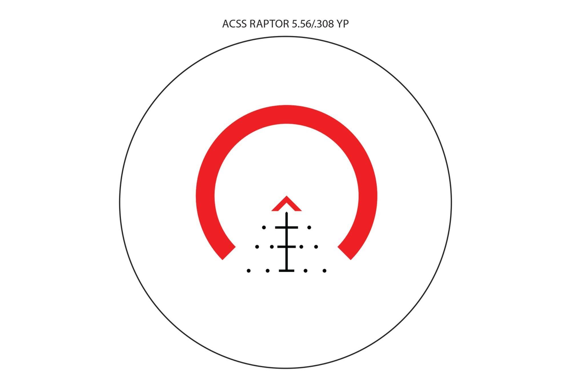 Primary Arms SLx 3X MicroPrism™ Scope - Red Illuminated ACSS Raptor Reticle - 5.56/.308 - Yard - FDE - Image 8