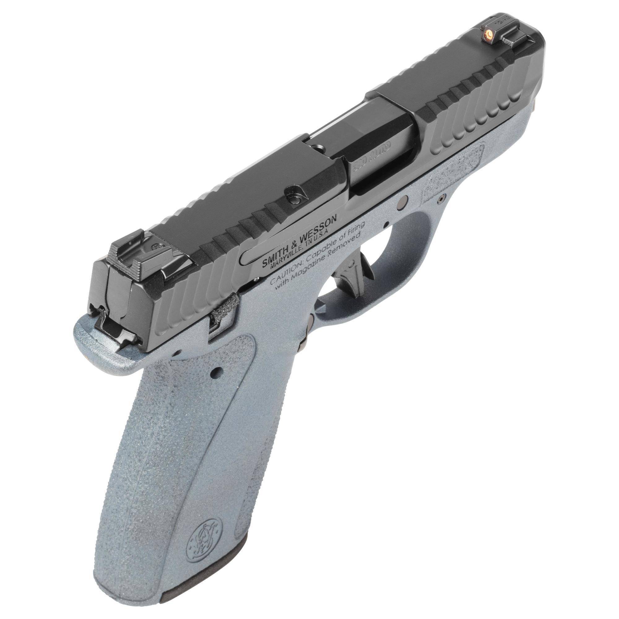 S&W M&P Bodyguard 2.0 Blue Titanium Thumb Safety Handgun .380 Auto 10(1)&12(1)rd Magazines 2.75" Barrel Titan Blue Grip - Image 4