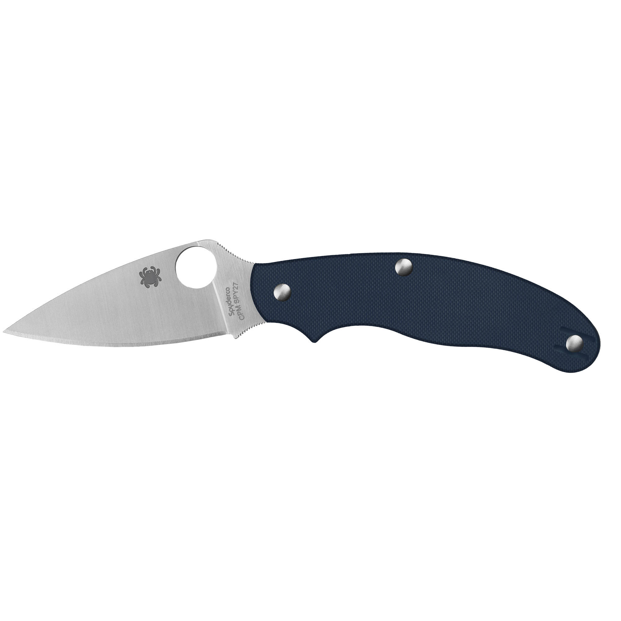 SPYDERCO UK PENKNIFE G-10 2.95" BLUE