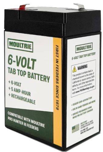 MOULTRIE 6V TAB TOP BATTERY