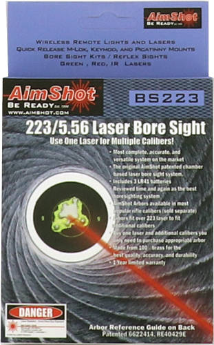 AIMSHOT BORE SIGHT .223 W/