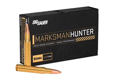Sig Sauer Marksman Hunter GameKing Rifle Ammunition .30-06 Sprg 165gr HPBT 2800 fps 20/ct - Image 3