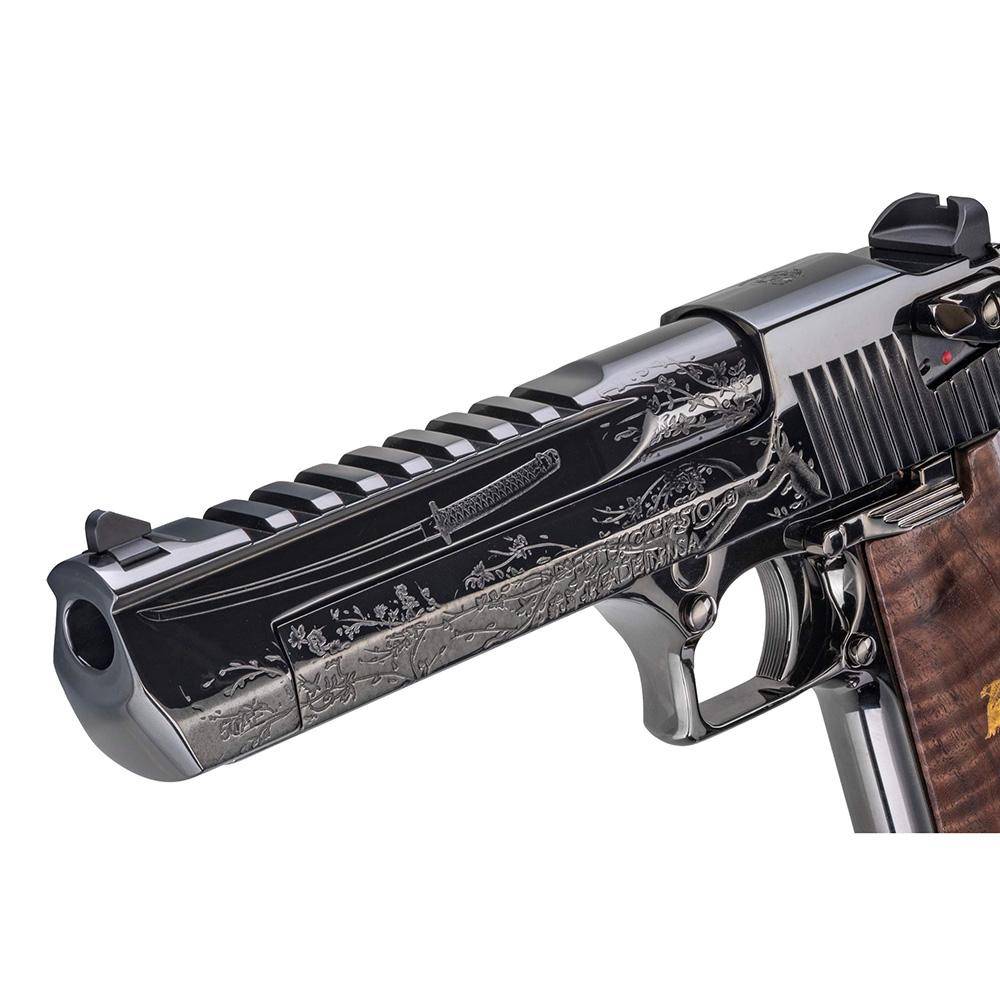 Magnum Research "Dueling Katanas" Desert Eagle Mark XIX Handgun .50 AE 7rd Magazine 6" - BLEMISHED - Image 3