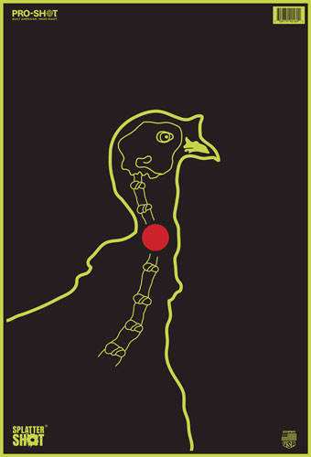 SPLATTER SHOT TARGET 12"X18