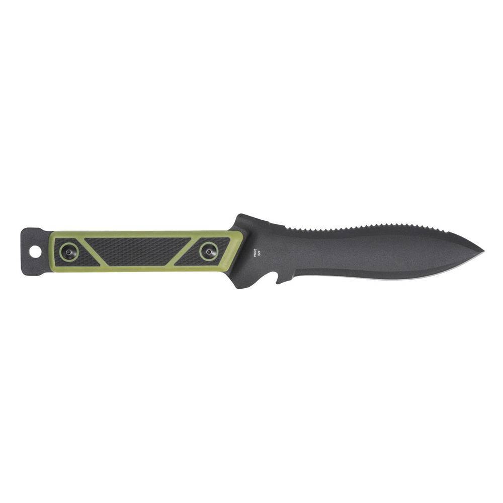 SOG Knives Rip Tide Fixed Knife 6-1/2" Spear Point Blade Black Green - Image 4