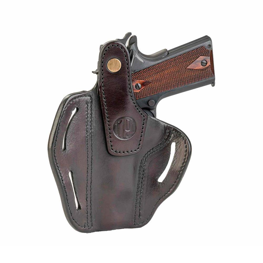1791 BHX C&L Thumb Break Belt Holster Size 1 Signature Brown RH - Image 2