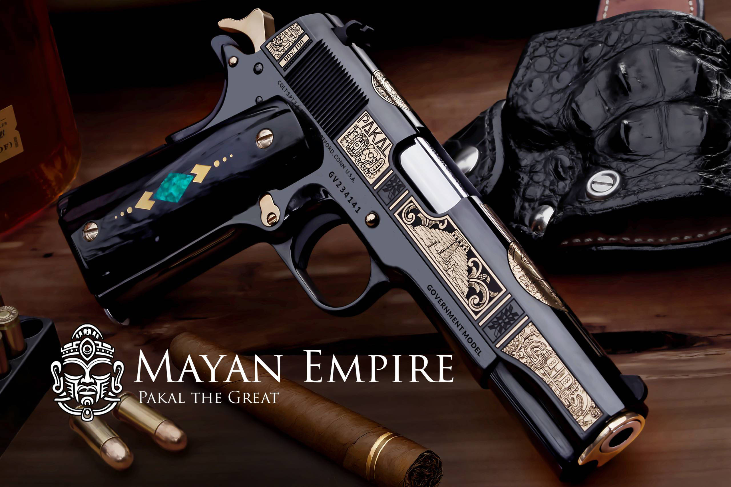 SKC CLT 1911 38SUP 9 MAYAN EMP