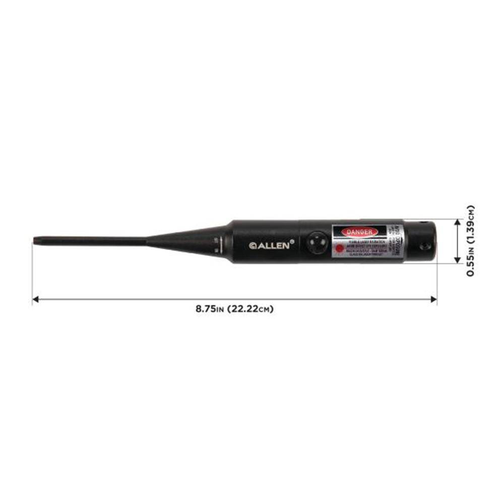 Allen X-Ring Laser Boresighter .50 Caliber or Less Black - Image 2