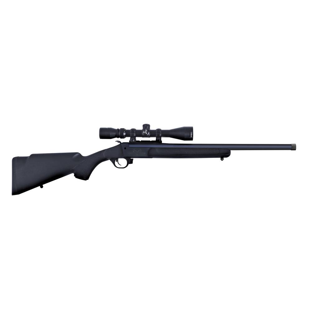Traditions Outfitter G3 Rifle 35 Whelen Single Shot 22" Barrel Synthetic Black Stock Elite XT Trigger 9x40 Duplex Scope