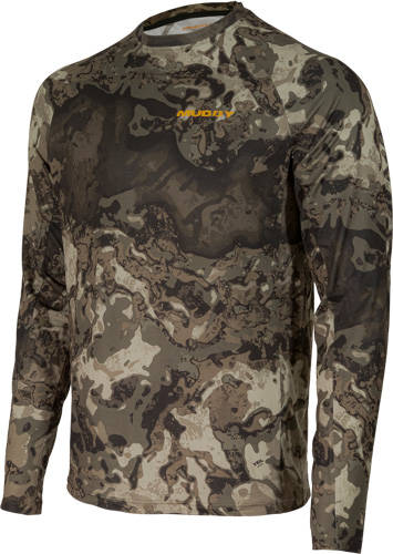 Muddy Base Layer Crew Long Sleeve Shirt Veil Canyon Grey 2XL - Image 3