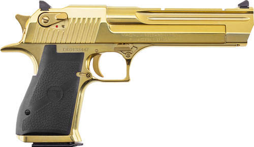 Magnum Research Desert Eagle Mark XIX Zirconium Nitride Gold Handgun .44 Rem mag 7rd Magazines(1) 6" Barrel CA Compliant - Image 2