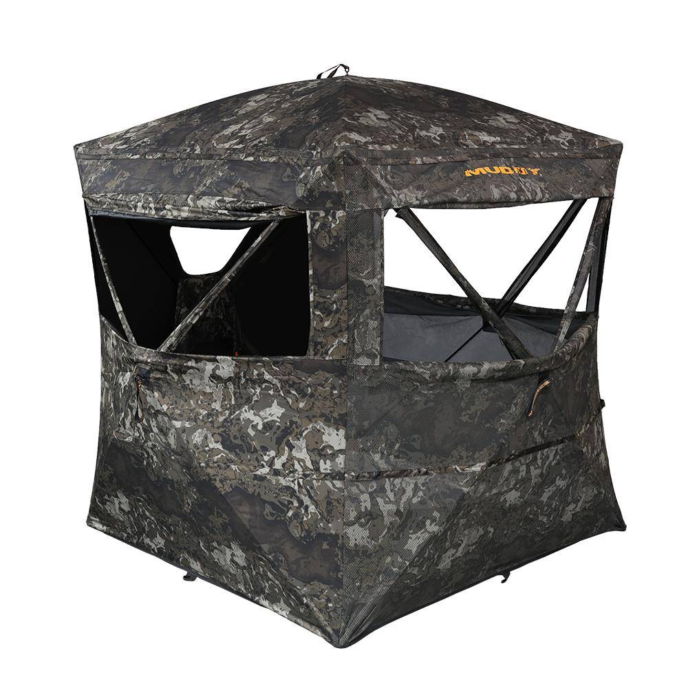 Muddy Prevue Evo MAX Ground Blind Veil Canyon Grey - Image 2