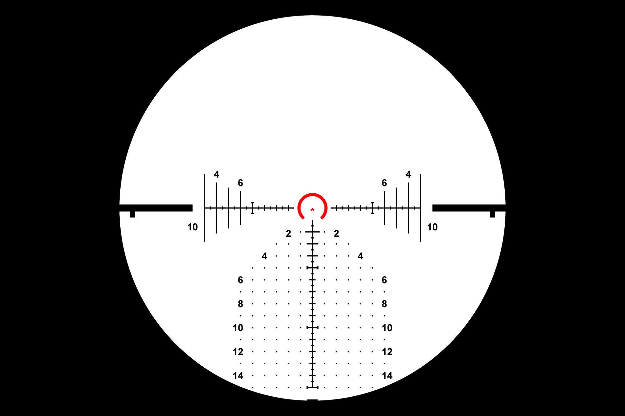 Primary Arms Compact PLxC 1.5-12X36mm FFP RDB Rifle Scope - Illuminated ACSS Griffin MIL Reticle - Gen II - Image 12