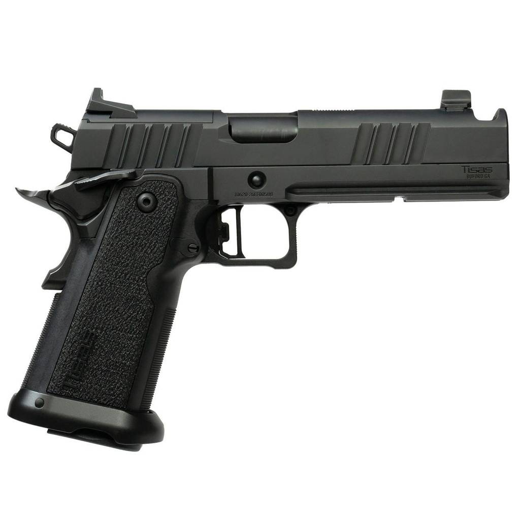 Tisas 1911 Duty 9 DS Comp Handgun 9mm Luger 17rd Magazines(2) 5" Barrel QPQ Finish