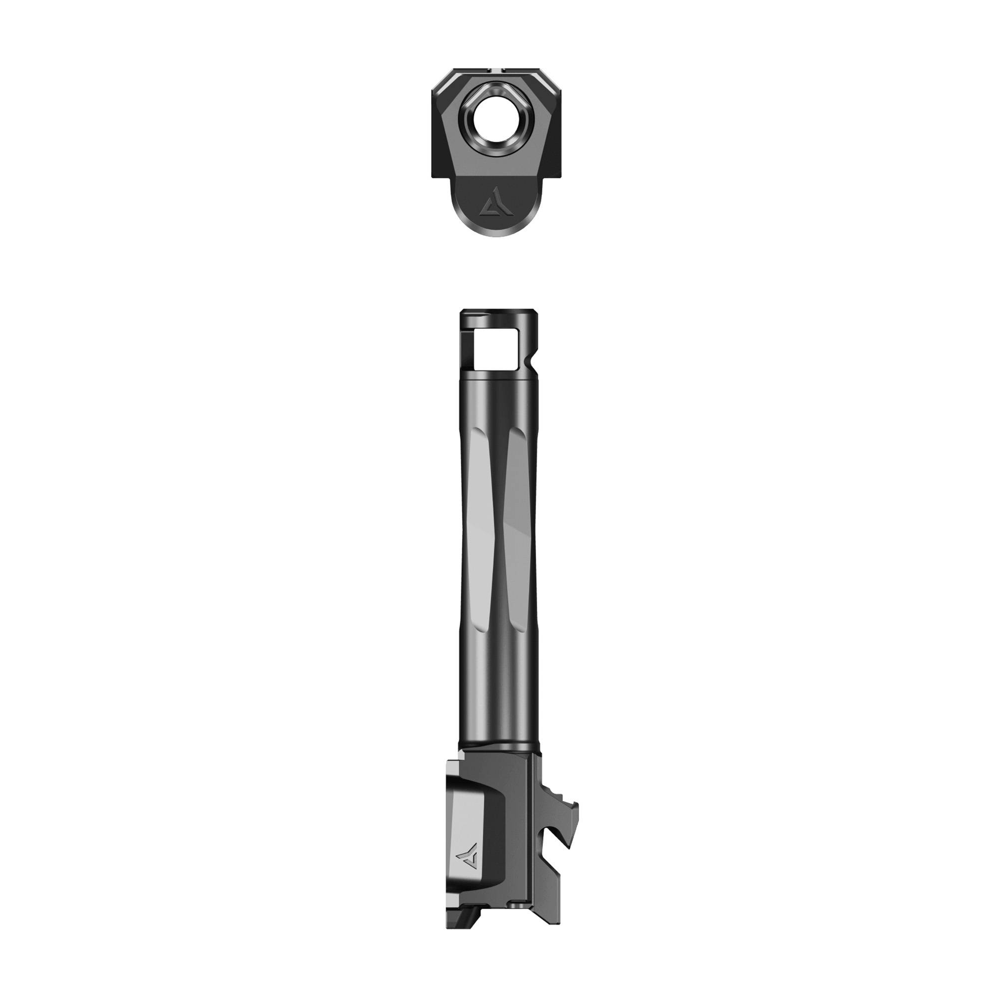 Radian Weapons Afterburner and Ramjet Combo Ported Barrel and Compensator for Glock Gen 6 19/45 Black - Image 5