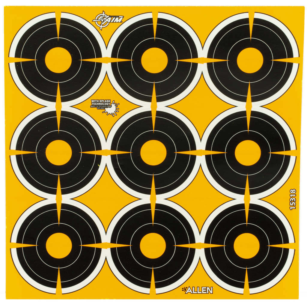 ALLEN EZ AIM 2" BULLSEYE 12 SHEETS