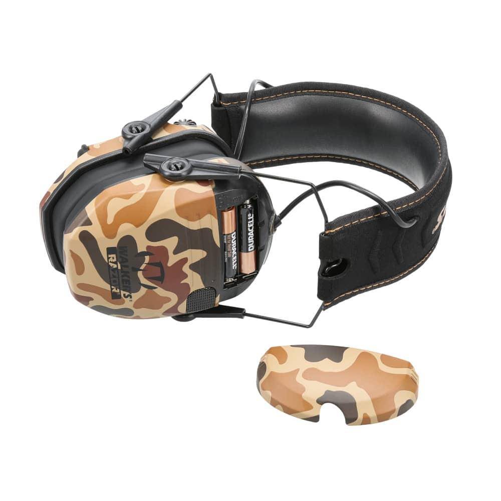 Walker's Razor Slim Electronic Ear Muffs - Duck Camo 23db - Image 5