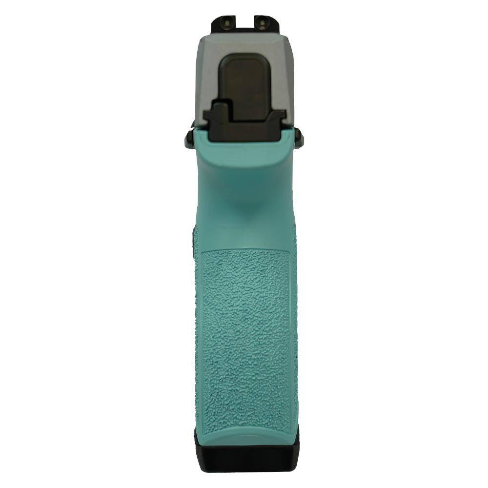 Sig Sauer "Silver Slide/Robin's Egg Blue Frame" P365 Optic Ready Handgun 9mm Luger 10rd Magazines(2) 3.1" Barrel X-RAY 3 Sights Manual Safety - Image 4