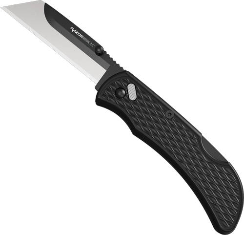 Outdoor Edge Razor-Work Knife 2-1/2" Blade Black with 2 Utility Blades - Image 6