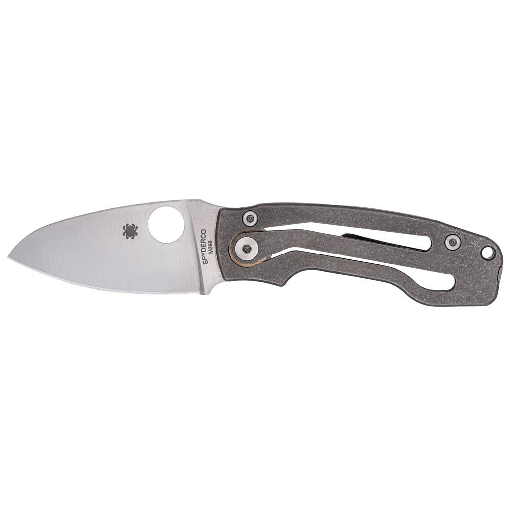 SPYDERCO PITS 2 SLIPIT TI 2.74" GRY