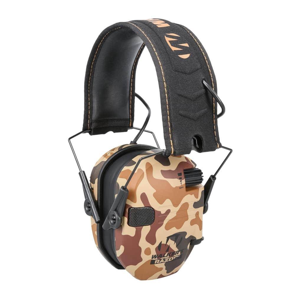 Walker's Razor Slim Electronic Ear Muffs - Duck Camo 23db - Image 2